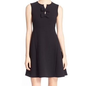 Kate Spade Kite Bow Crepe Dress